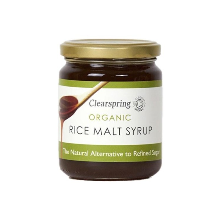 Sirope de arroz malteado ecologico clearspring 250ml