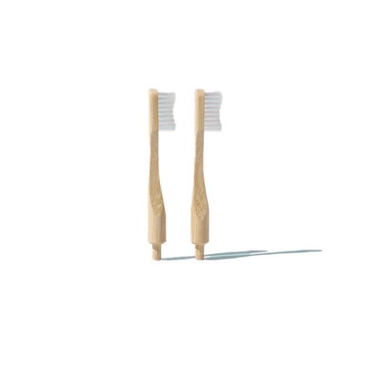 Cabezal renovable cepillo de dientes bambu Naturbrush (2 uds.)