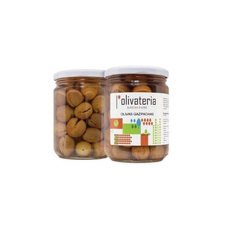 Aceitunas gazpachas ecologicas (PN Escurr. 225g.)