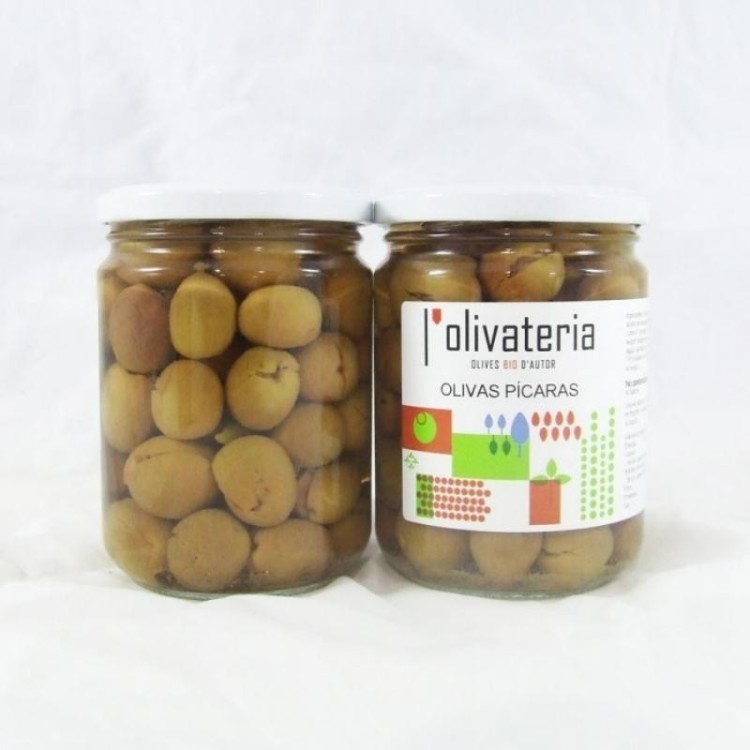 Aceitunas pícaras ecologicas (P.N. Escurrido 225g.