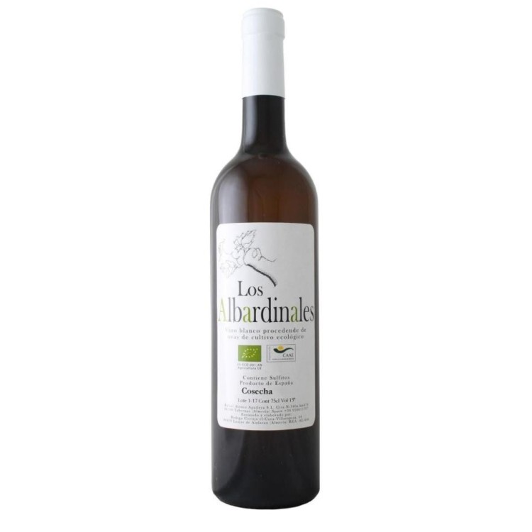 Vino Blanco joven eco "Los Albardinales" Bot. 75cL