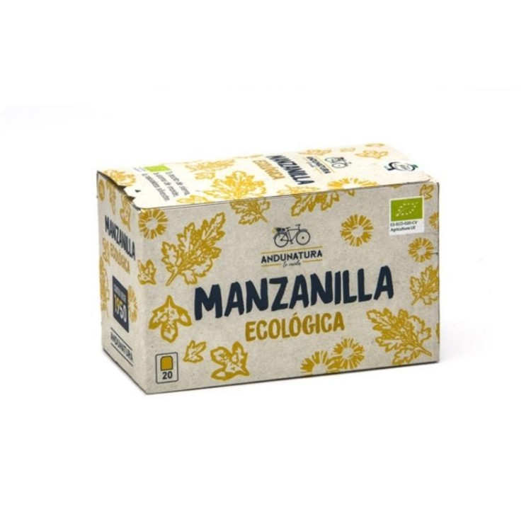 Manzanilla dulce flor Andunatura eco (20 filtros)