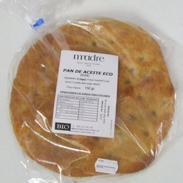 Torta de aceite ecologica (150g.) (Granada)