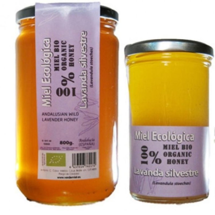 Miel cruda  lavanda silvestre ecologica Verdemiel