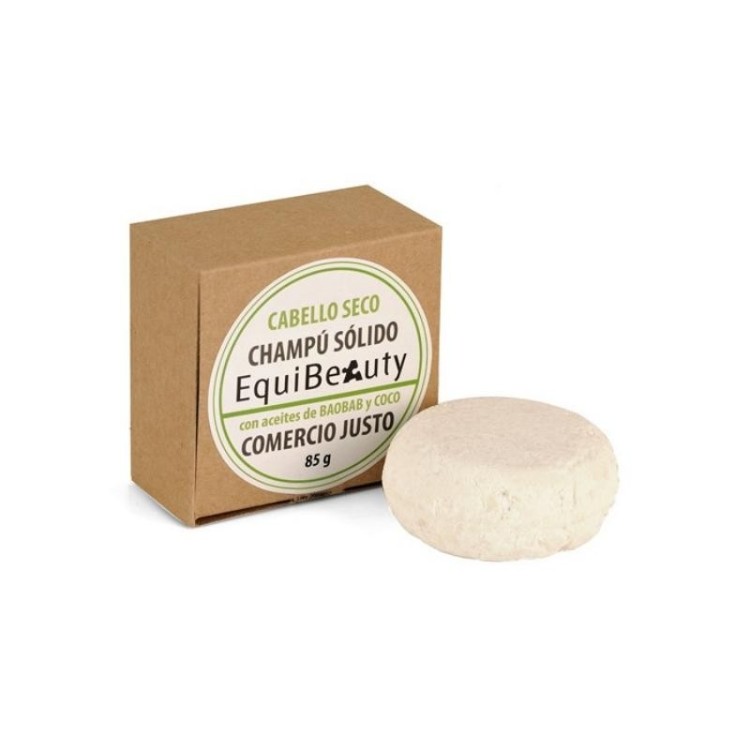 Champu solido cabello seco baobab y coco CJ (85g.)