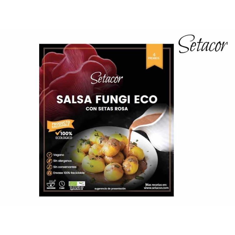 Salsa Fungi con seta rosa eco Setacor (25g)
