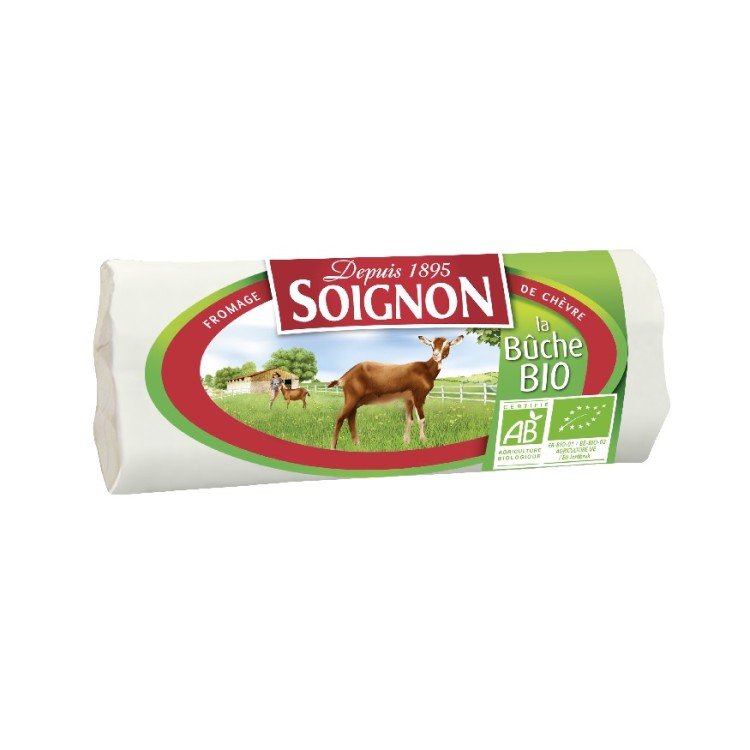 Rulo de cabra ecologico Soignon (aprox. 180g.)
