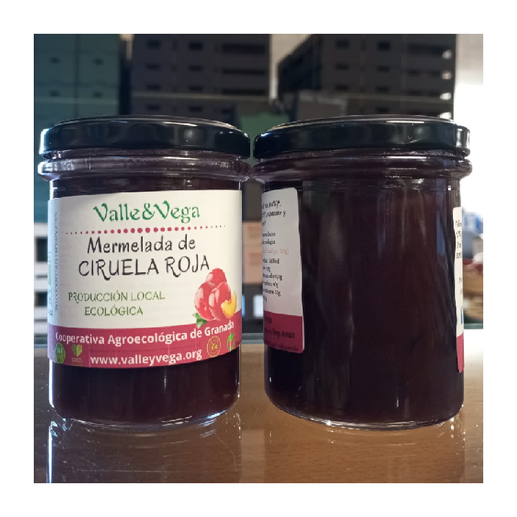 Mermelada de ciruela roja ecologica (PN 210g.)