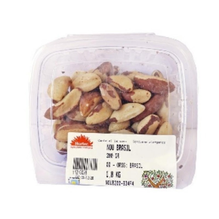 Nuez de Brasil ecologica (Bandeja compost. 200g.)