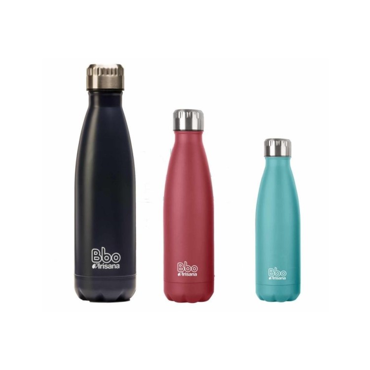 Botella termo acero inoxidable Turquesa 350mL