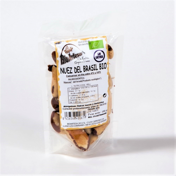 Nuez del brasil ecologica 100g.