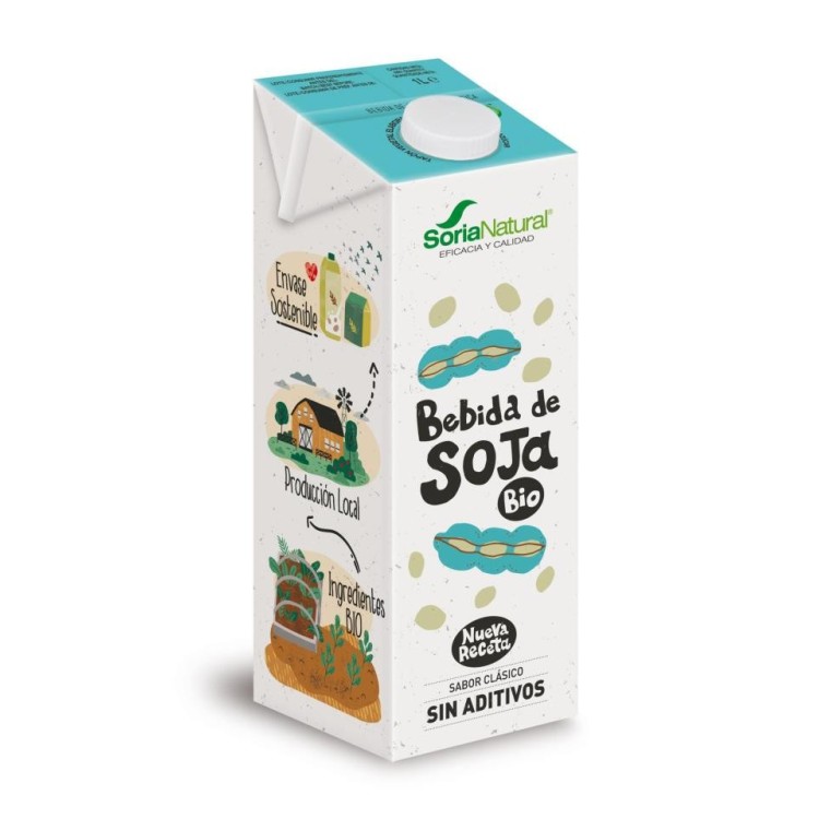 Bebida de soja ecologica L Soria Natural