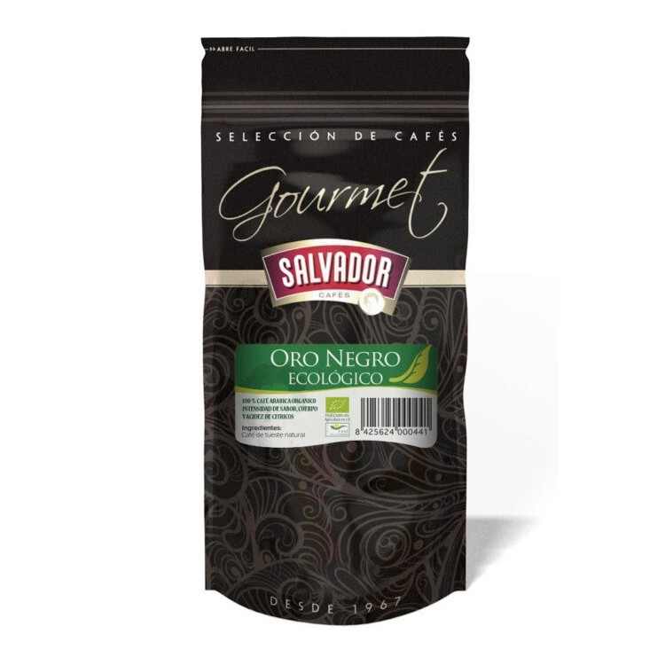 Cafe molido arabica ecologico 250g. C. Salvador