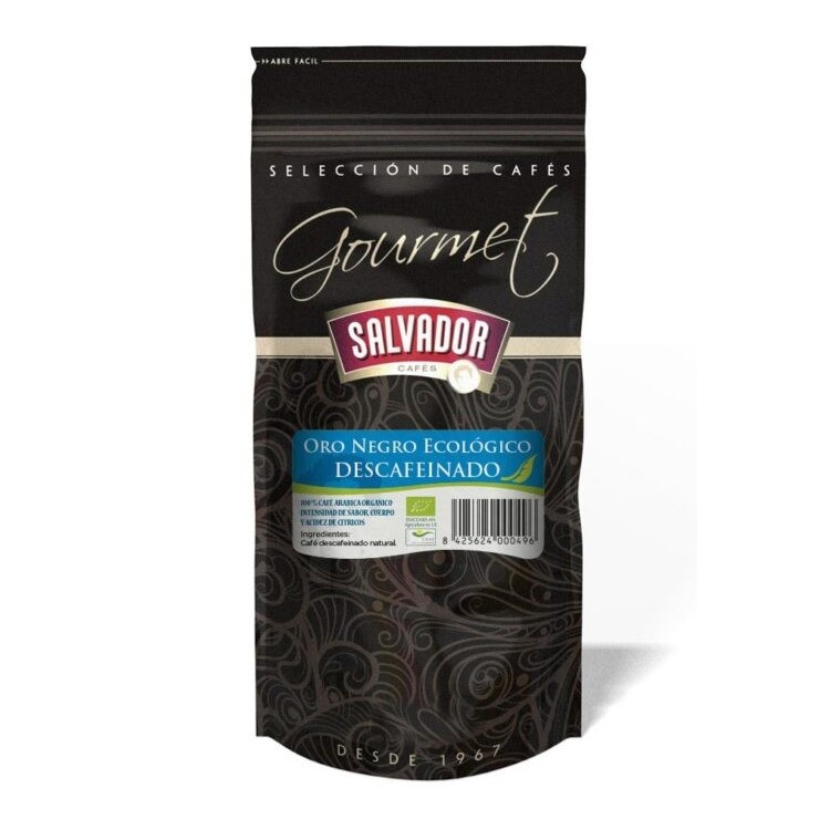 Cafe grano arabica descaf. eco 250g. C.Salvador