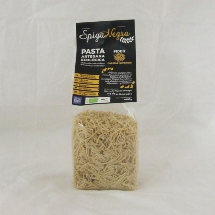 Fideo blanco ecologico (400g.)