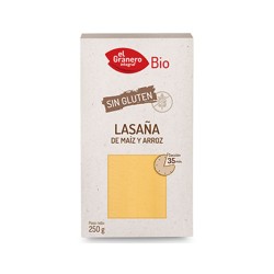 Pasta lamina para lasaña S/G maiz y arroz eco 250g