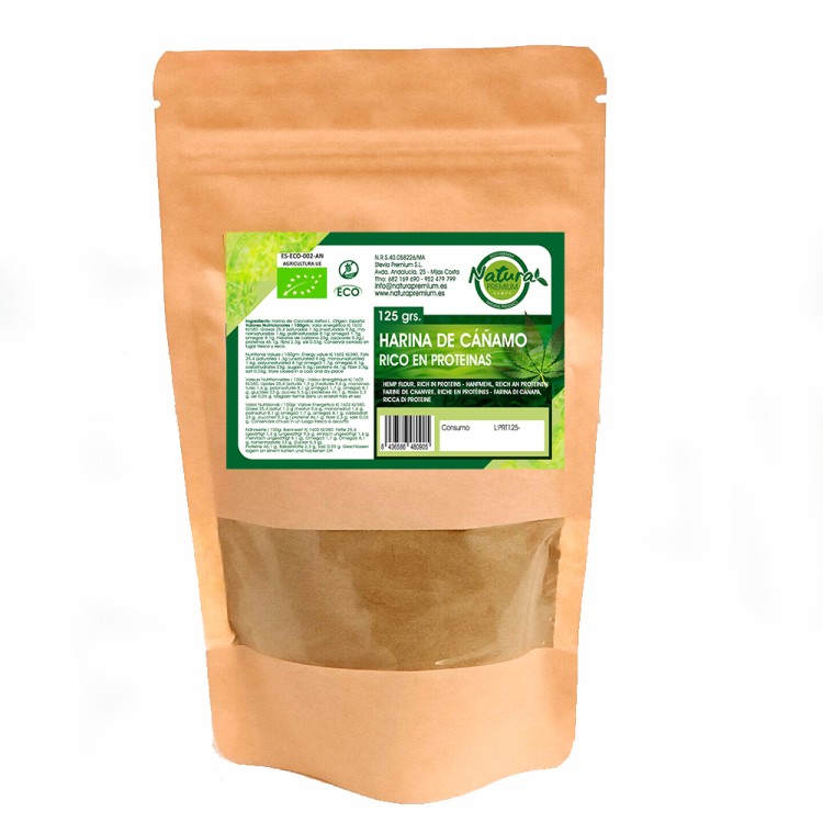 Cañamo harina proteina eco (125g.) SPremium