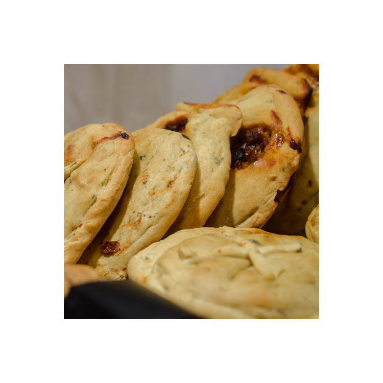 Empanada de bacalao ecologica Galuriña 150g.