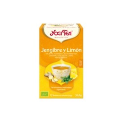 Te Yogi jengibre y limon eco 17 bolsitas