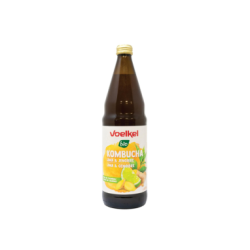 Kombucha lima y jengibre eco 750ml Voelkel