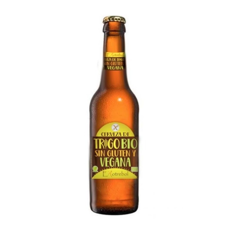 Cerveza de trigo SIN GLUTEN Ekotrebol eco 33cL