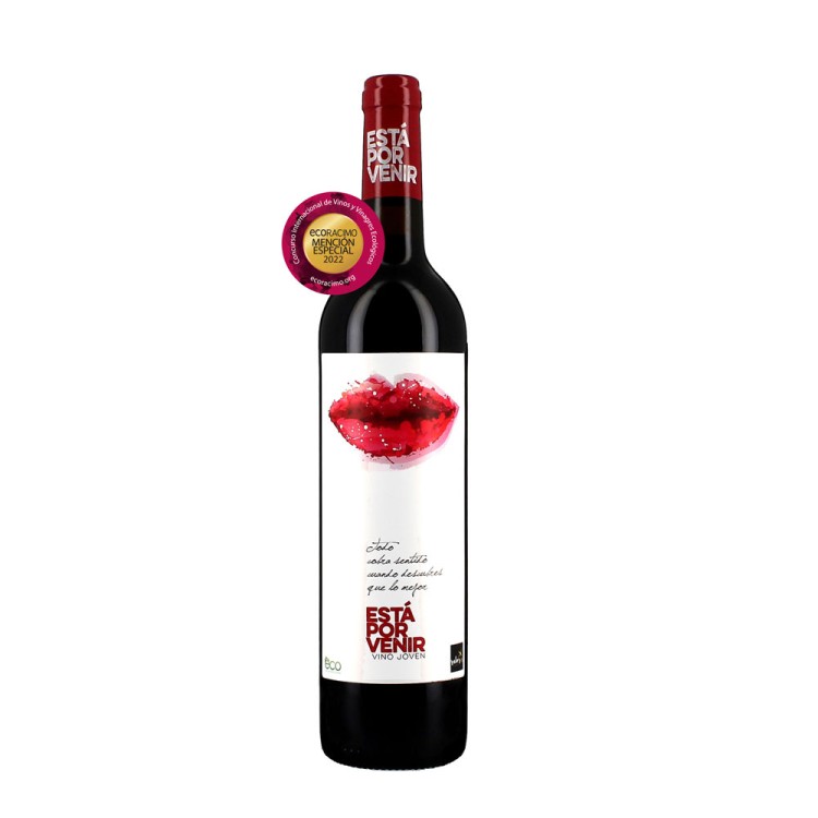 Vino tinto joven ecologico Bot. 75cL Palomillo