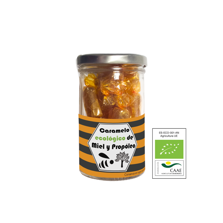 Caramelos de miel y propoleo ECO 120G. Verdemiel