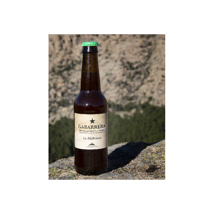 Cerveza artesana y eco Maliciosa 33cL Gabarrera