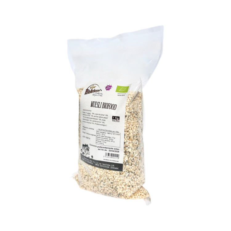 Muesli Biofood eco 1kg Bioartesa