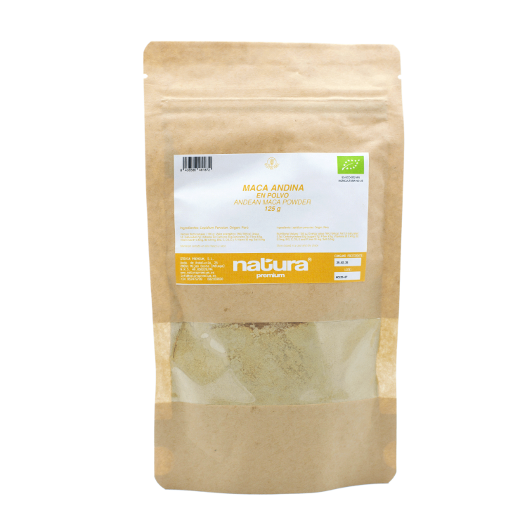 Maca Andina en polvo ecologica 125g.