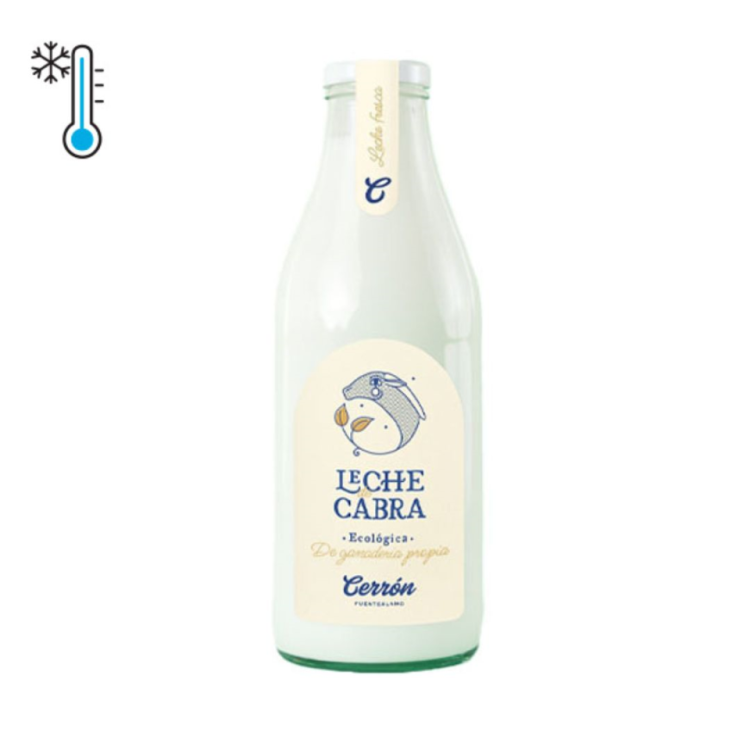 Leche de cabra fresca eco 1L El Cerrón (encargo)