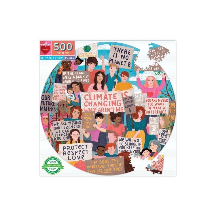 Puzzle Reciclado Accion Clima 500 Piezas CJ