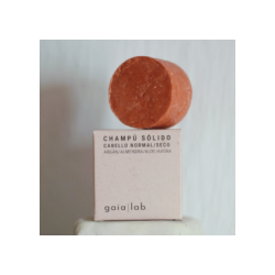 Champu solido cabello norm-seco Argán 75g. Gaialab
