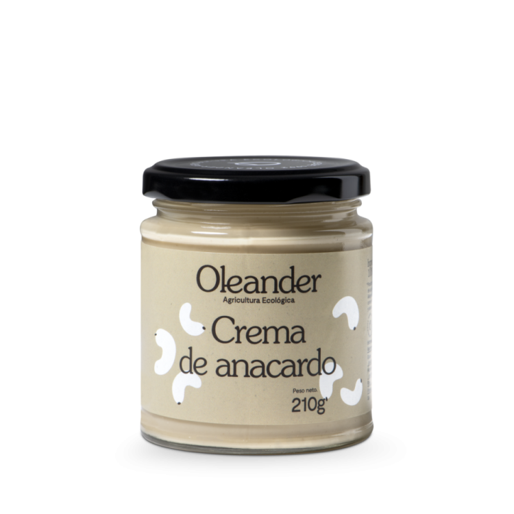 Crema de anacardo eco PN 210g. Oleander