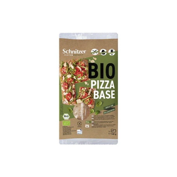 Base pizza fina S/G eco 140g Schnitzer
