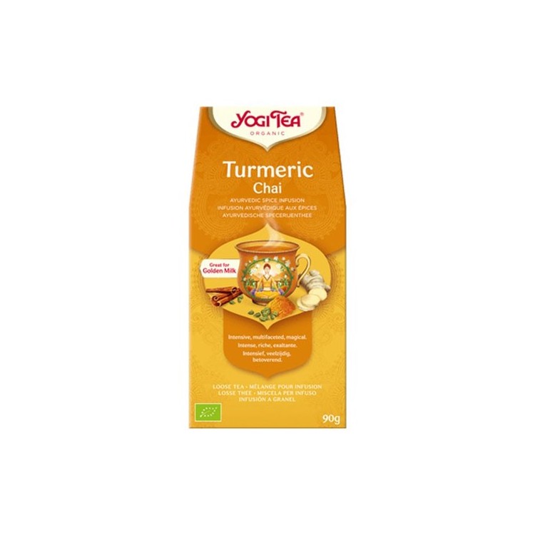 Te Yogi curcuma chai eco 90g.
