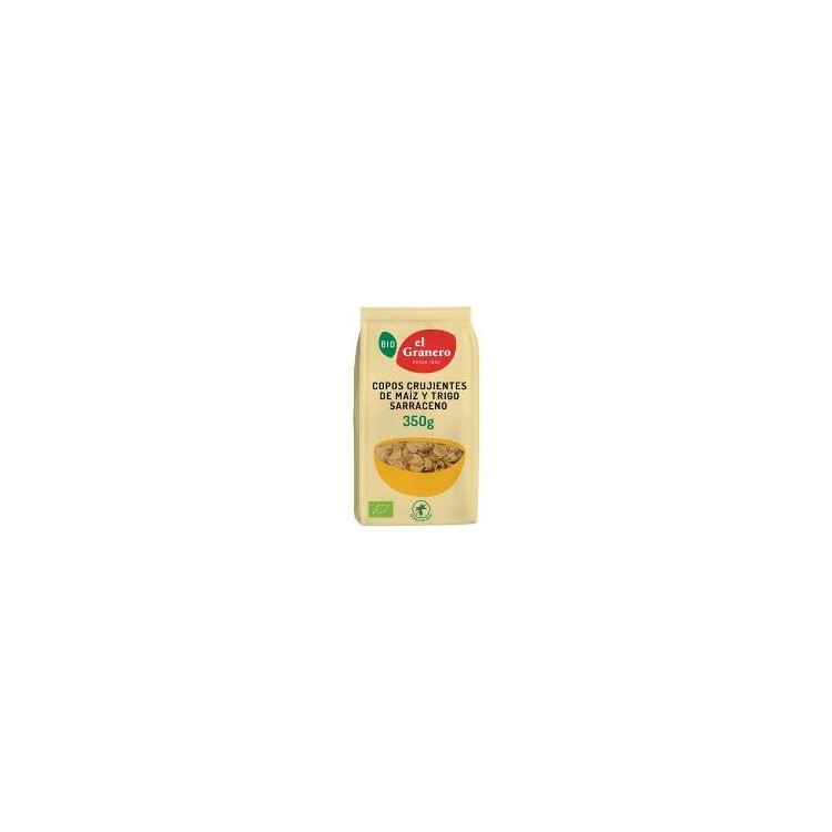 Crujientes de maiz y trigo sarrac eco 350g. Graner